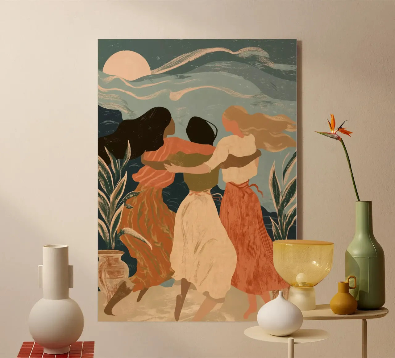 Daughters of the Moon plexiglass da Clara August