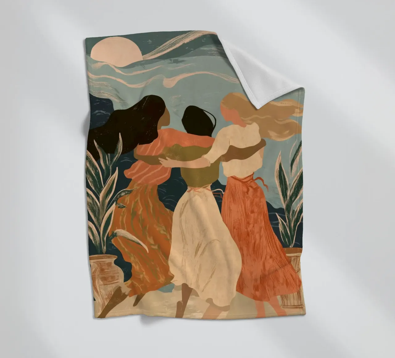 Daughters of the Moon coperta in pile da Clara August