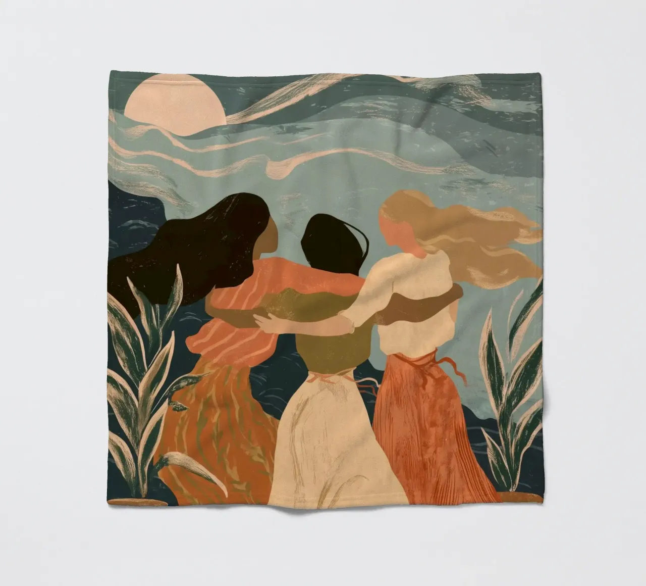 Daughters of the Moon coperta in pile da Clara August