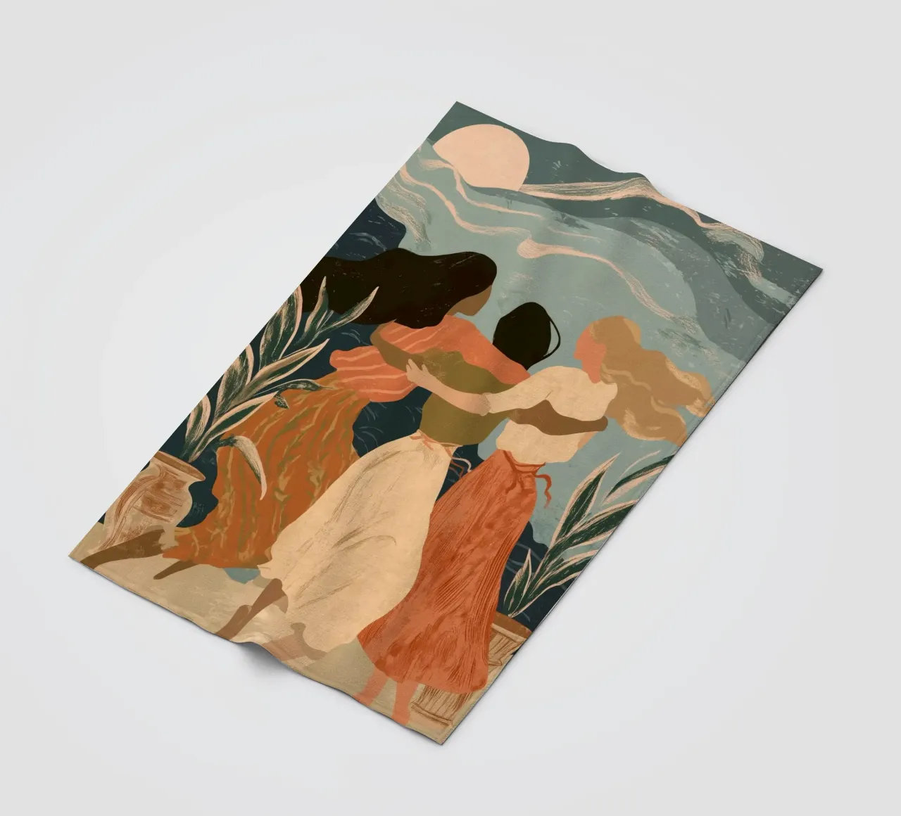 Daughters of the Moon coperta in pile da Clara August