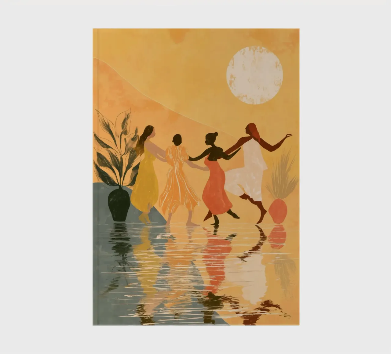 Beneath the Sun notebook by Clara August