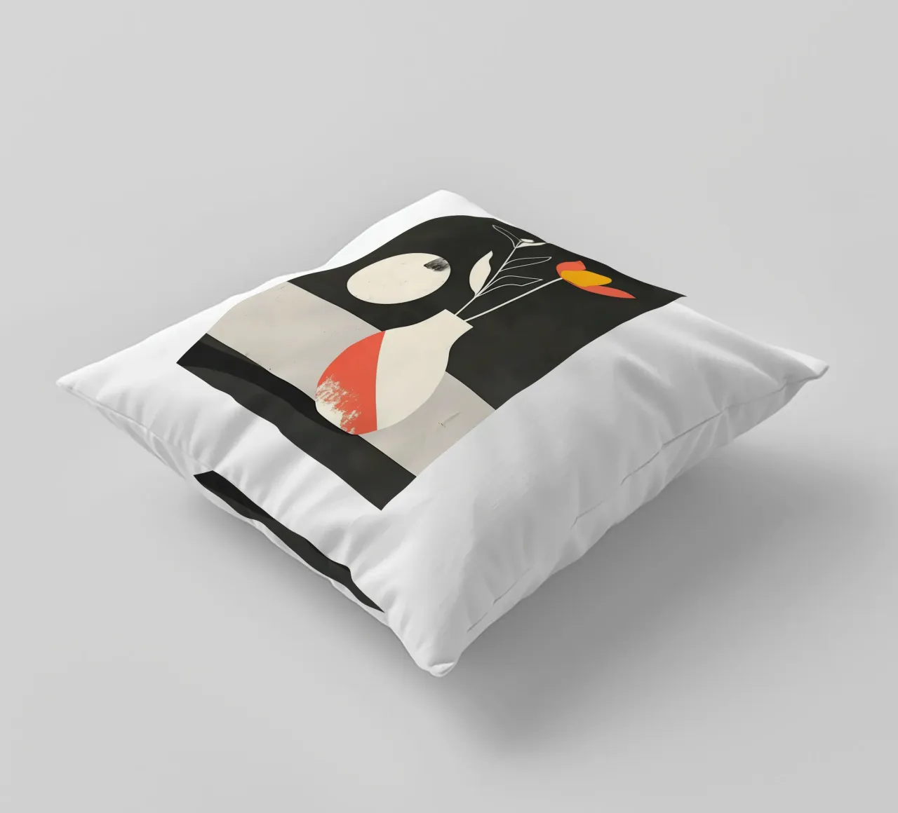 Linea e fioritura cuscino da Larry