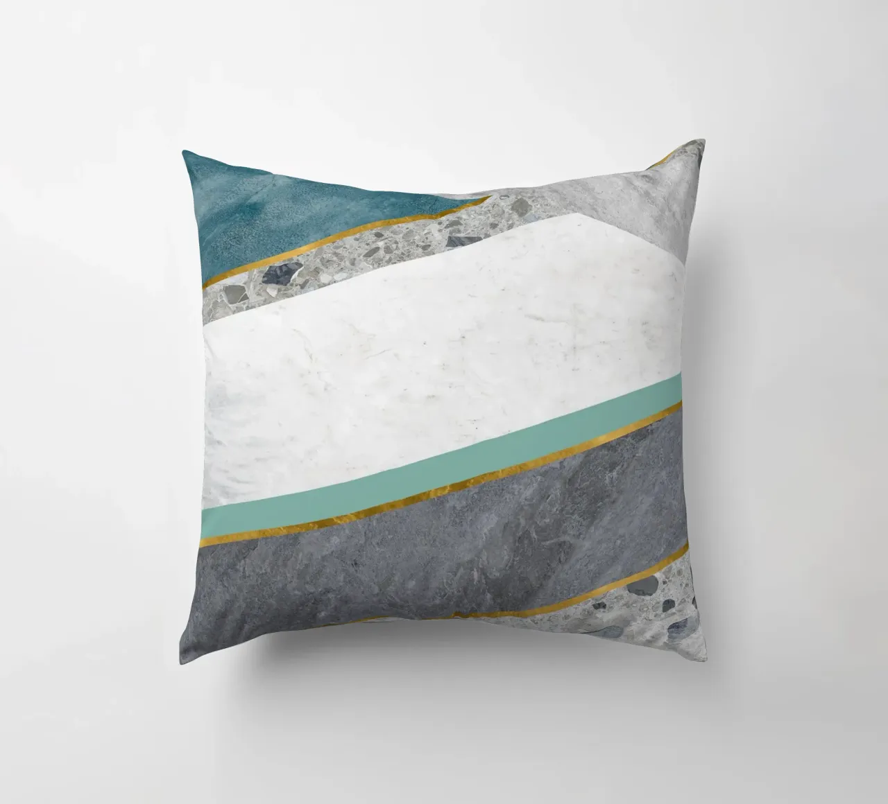 modern abstract art geometric cuscino da vintageshop