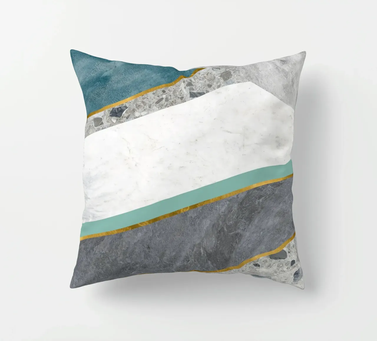 modern abstract art geometric cuscino da vintageshop