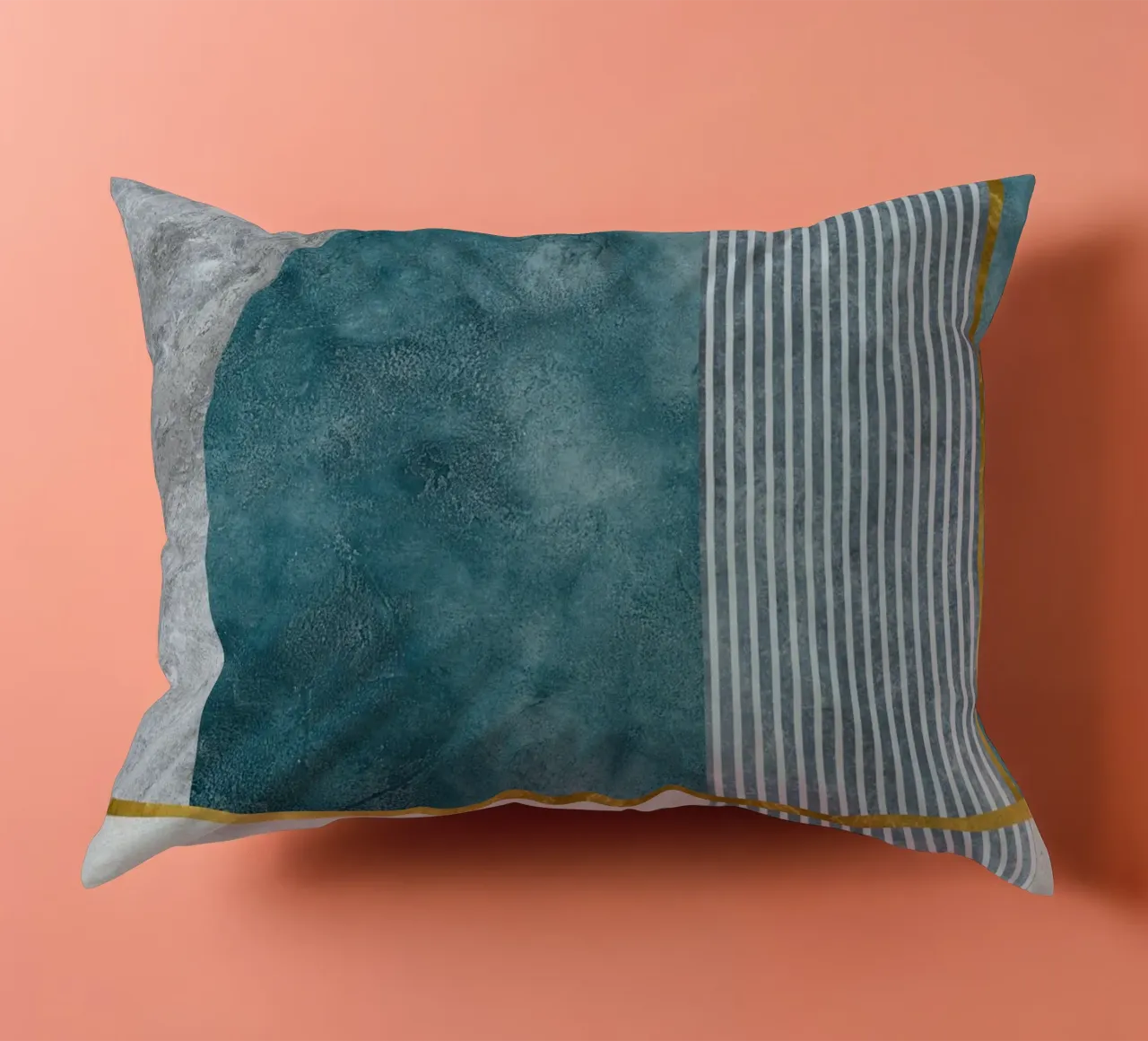 modern abstract art geometric cuscino da vintageshop