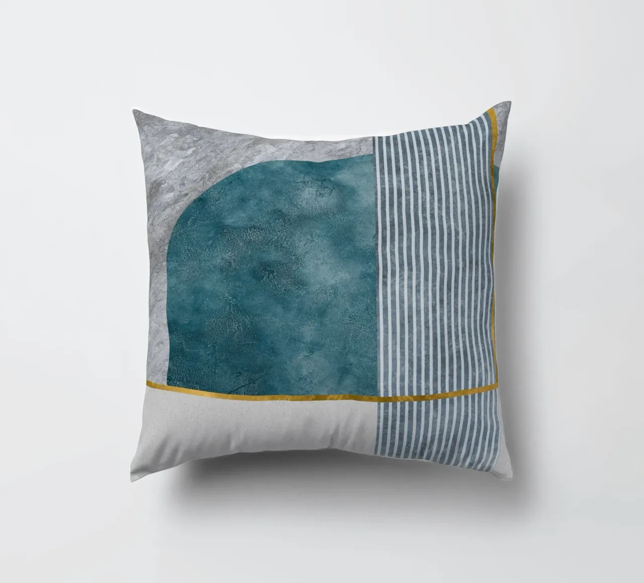 modern abstract art geometric cuscino da vintageshop