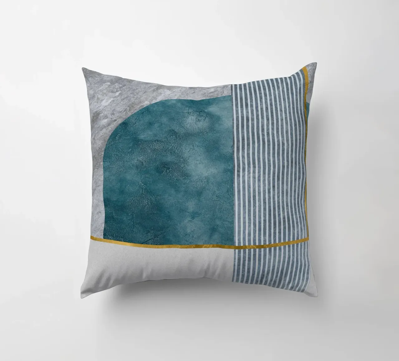 modern abstract art geometric cuscino da vintageshop