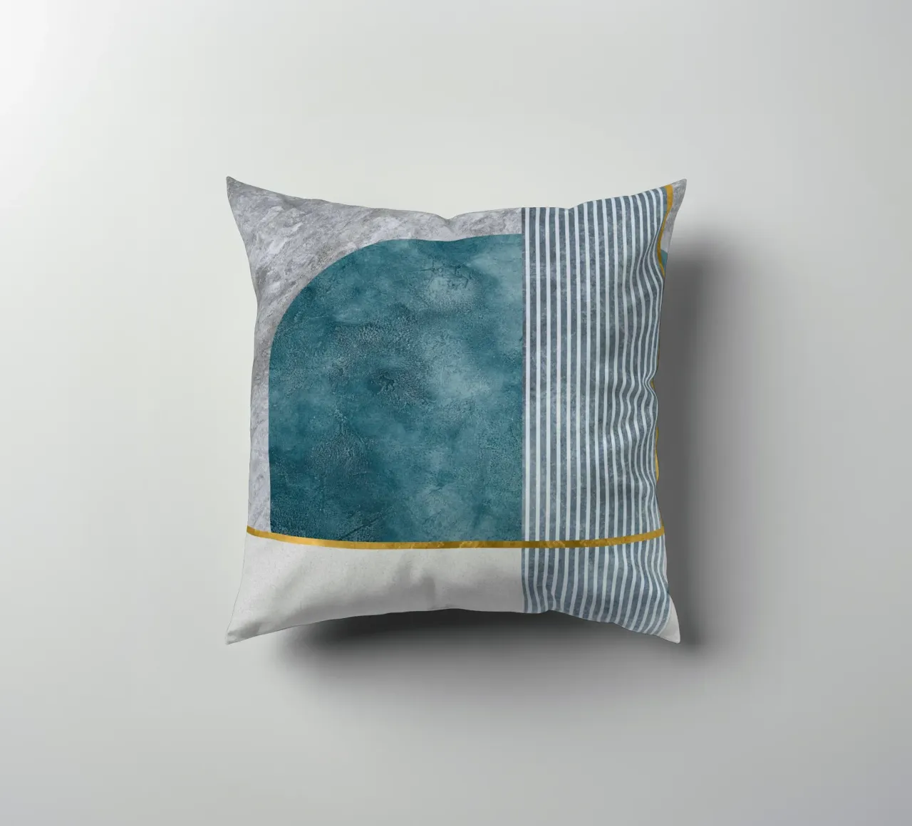 modern abstract art geometric cuscino da vintageshop