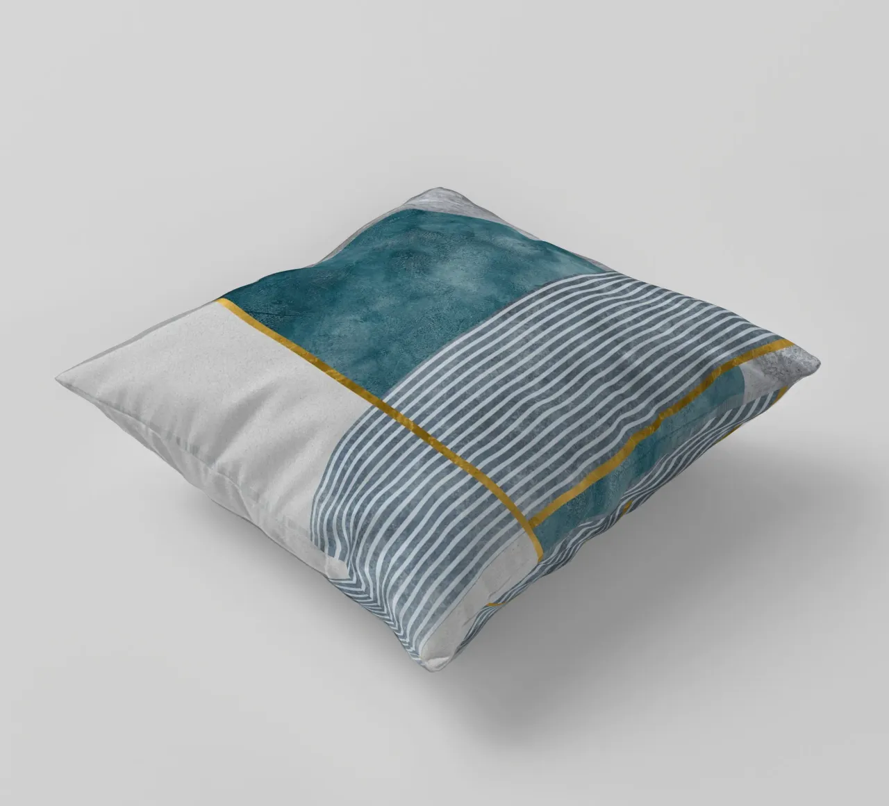 modern abstract art geometric cuscino da vintageshop