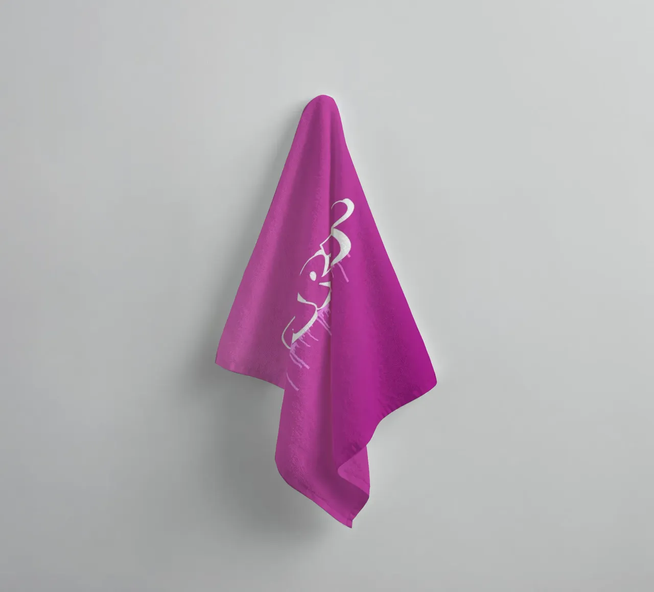 Pink Art asciugamano da bagno da Flo Klein