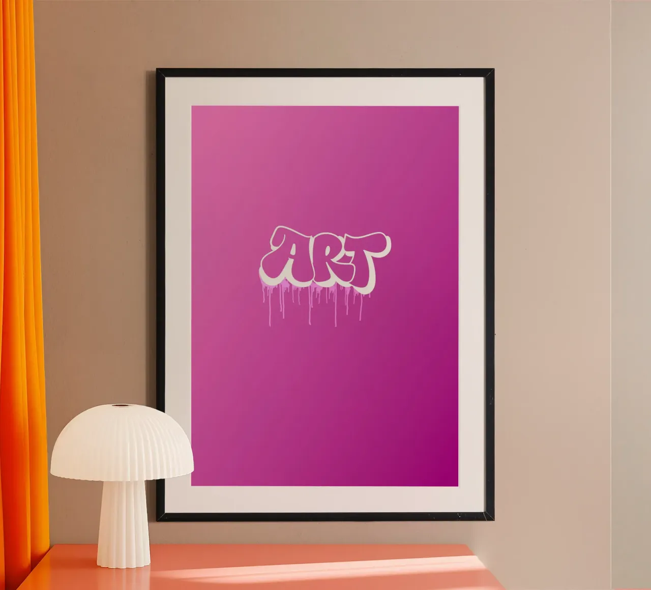Pink Art carta hahnemühle da Flo Klein