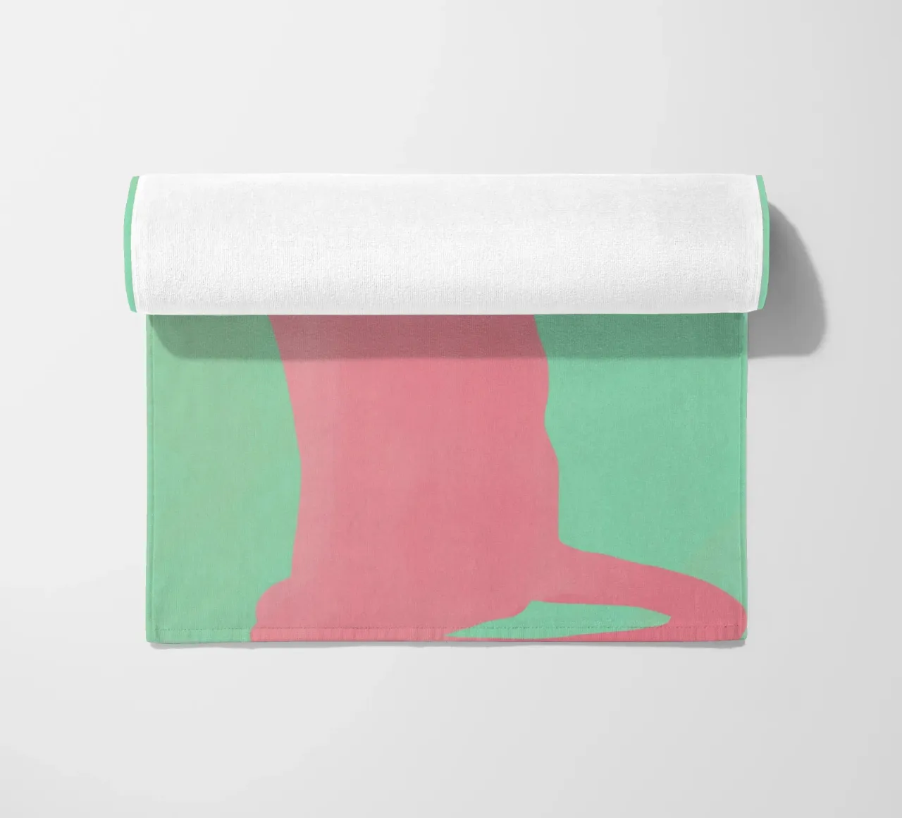 Siamese beach towel by Little Dean