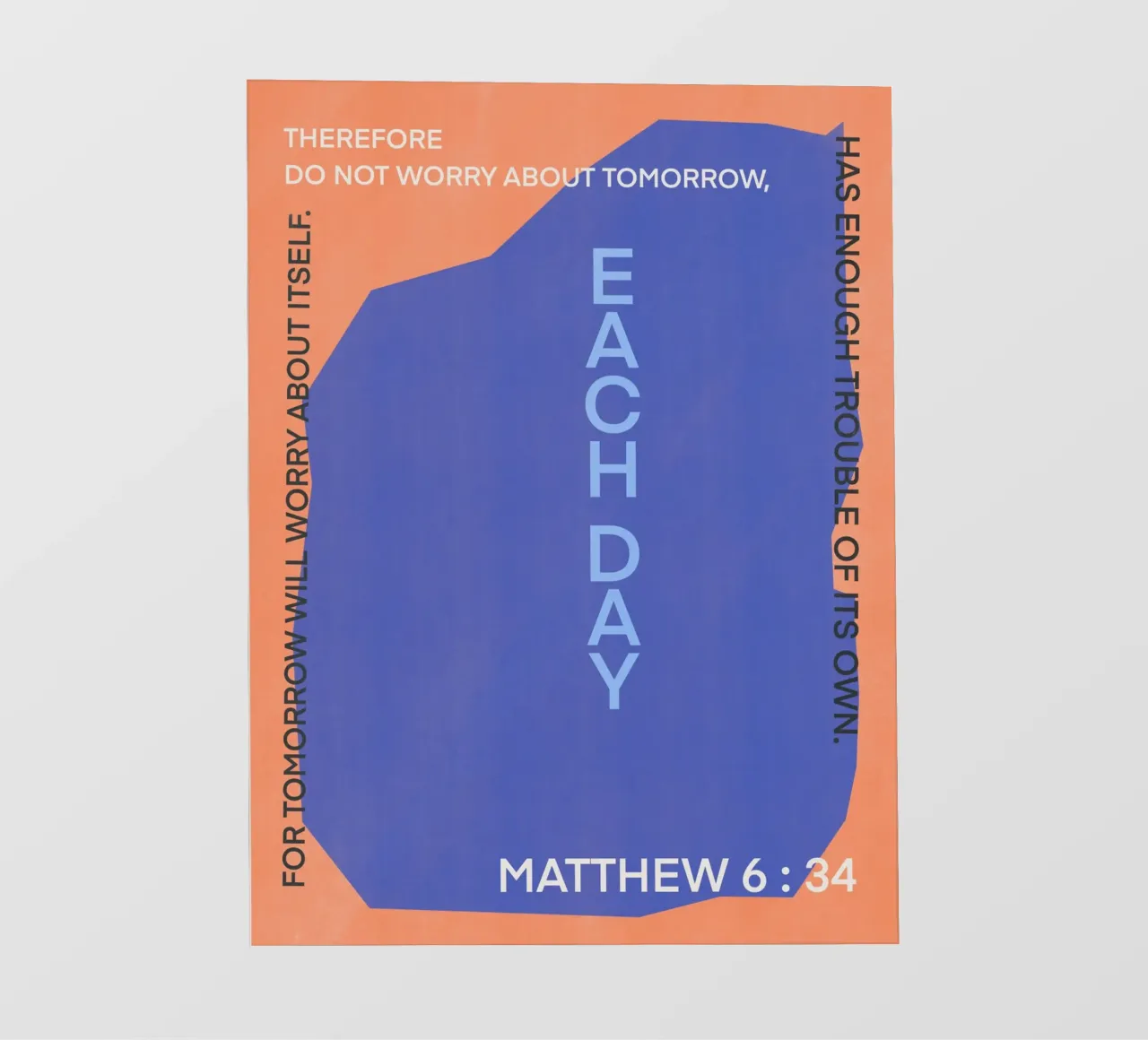 Carry on each day pvc cover by Little Dean