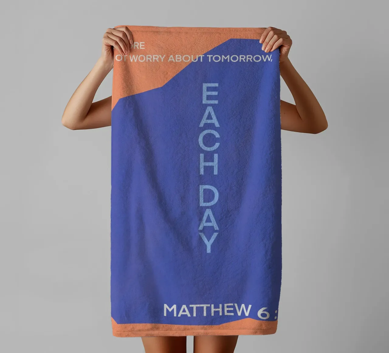 Carry on each day towel by Little Dean