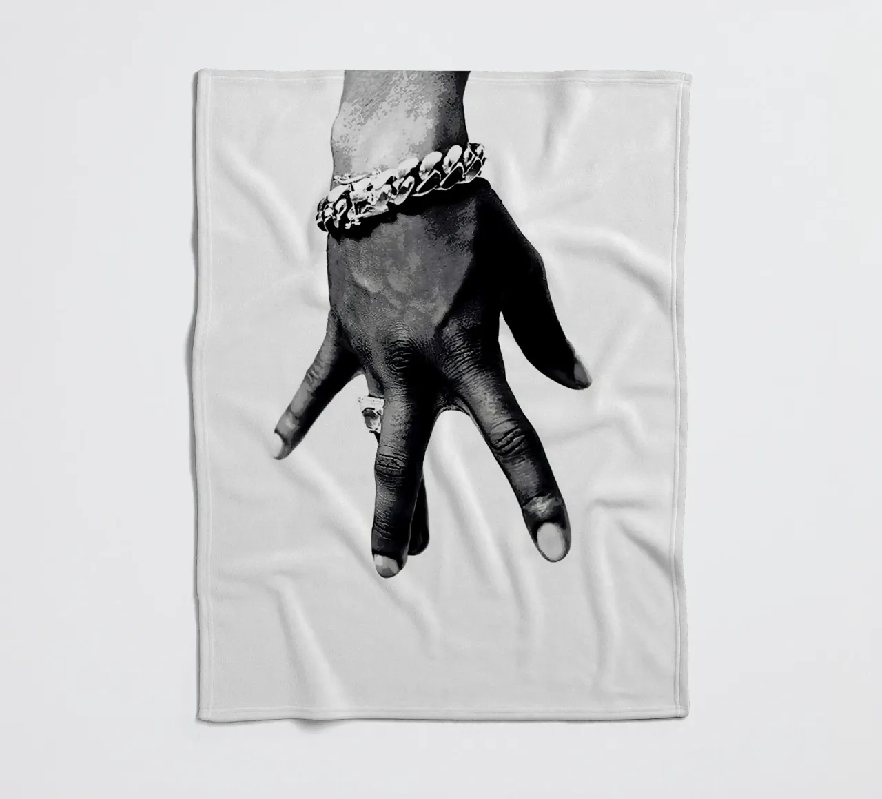 Tupac Shakur coperta in pile da vanhesling