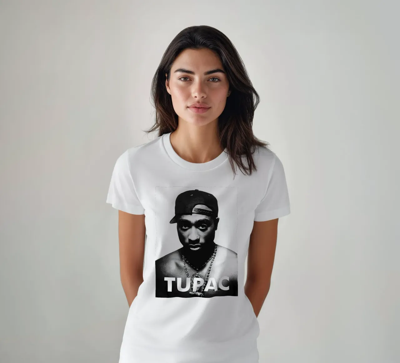 Tupac Shakur t-shirt da vanhesling
