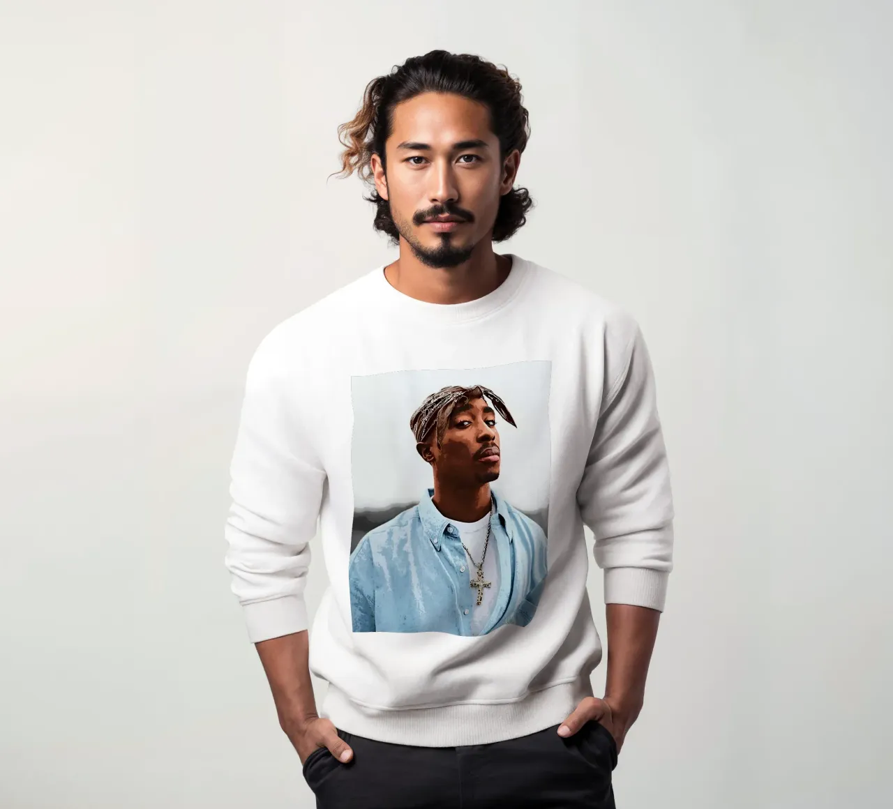 Tupac Shakur felpa da vanhesling