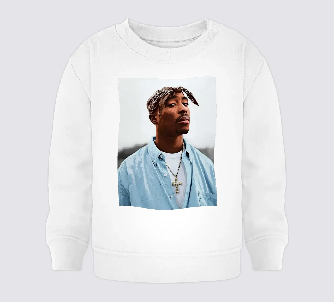 Tupac Shakur felpa neonato da vanhesling