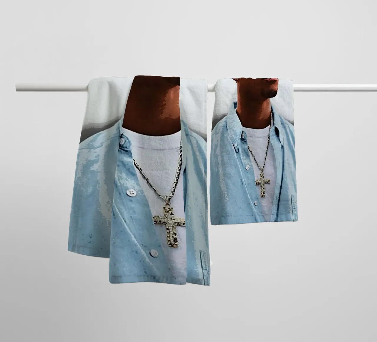 Tupac Shakur asciugamano da bagno da vanhesling