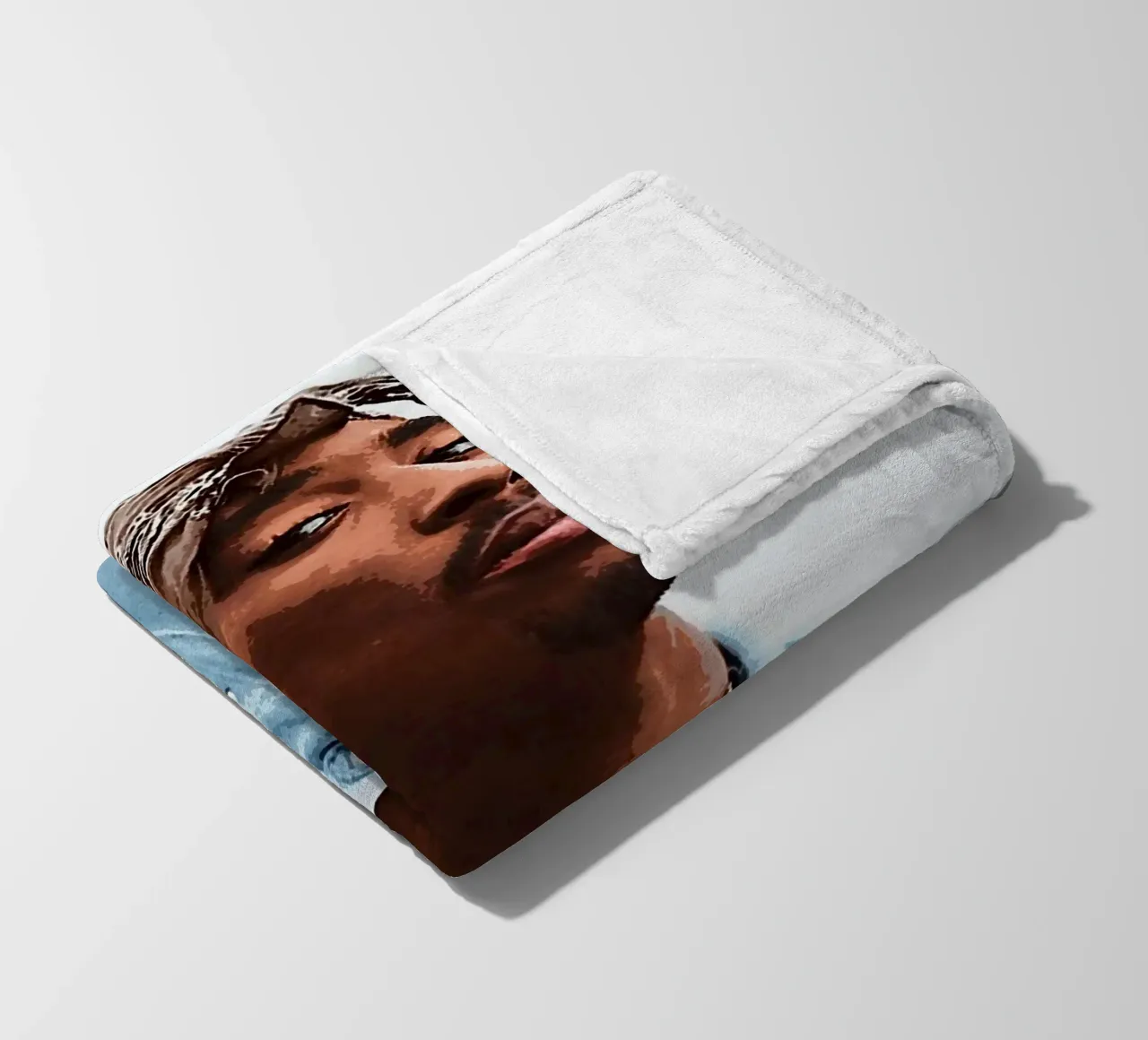 Tupac Shakur coperta in pile da vanhesling