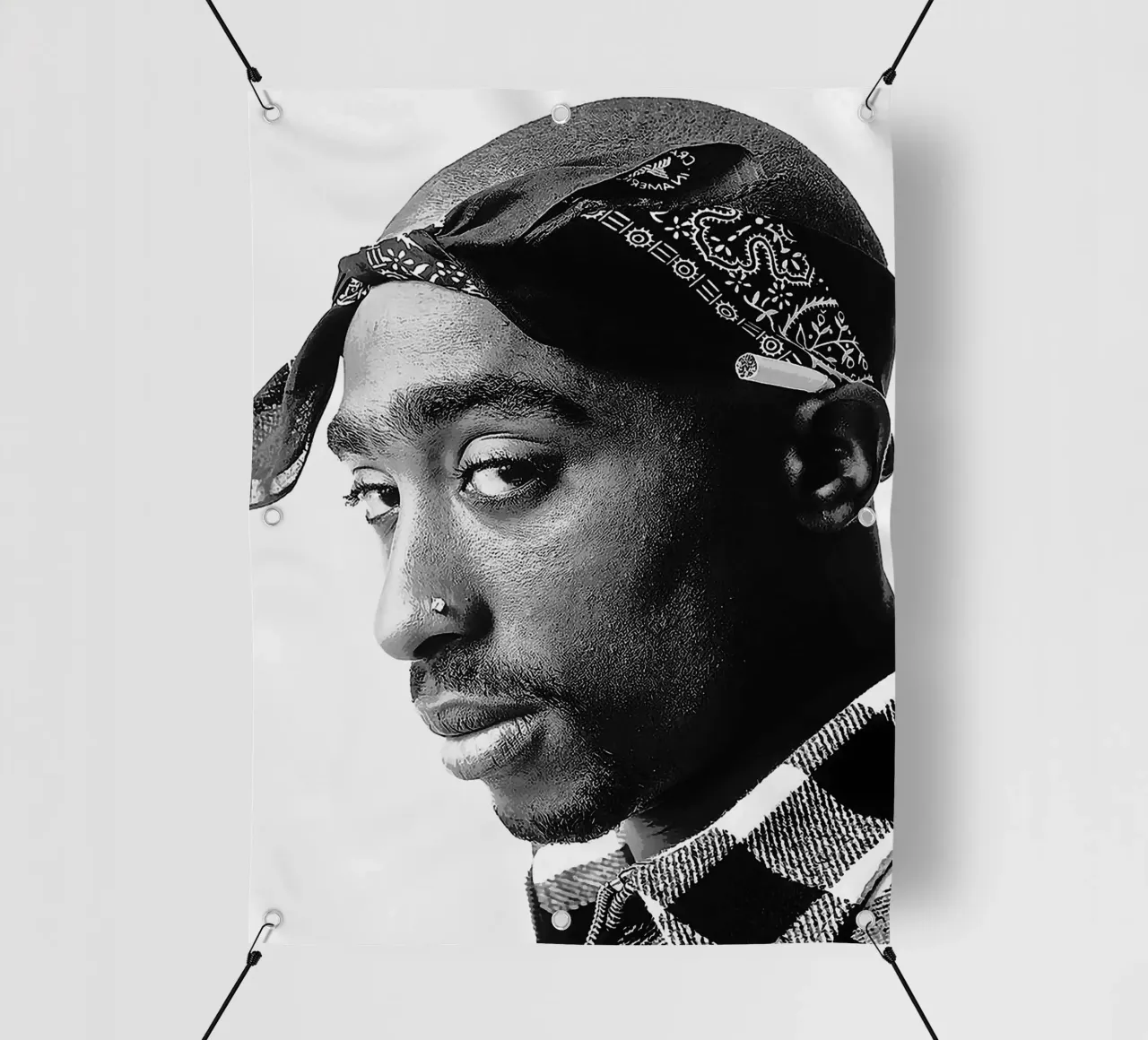 Tupac Shakur telo in pvc da vanhesling