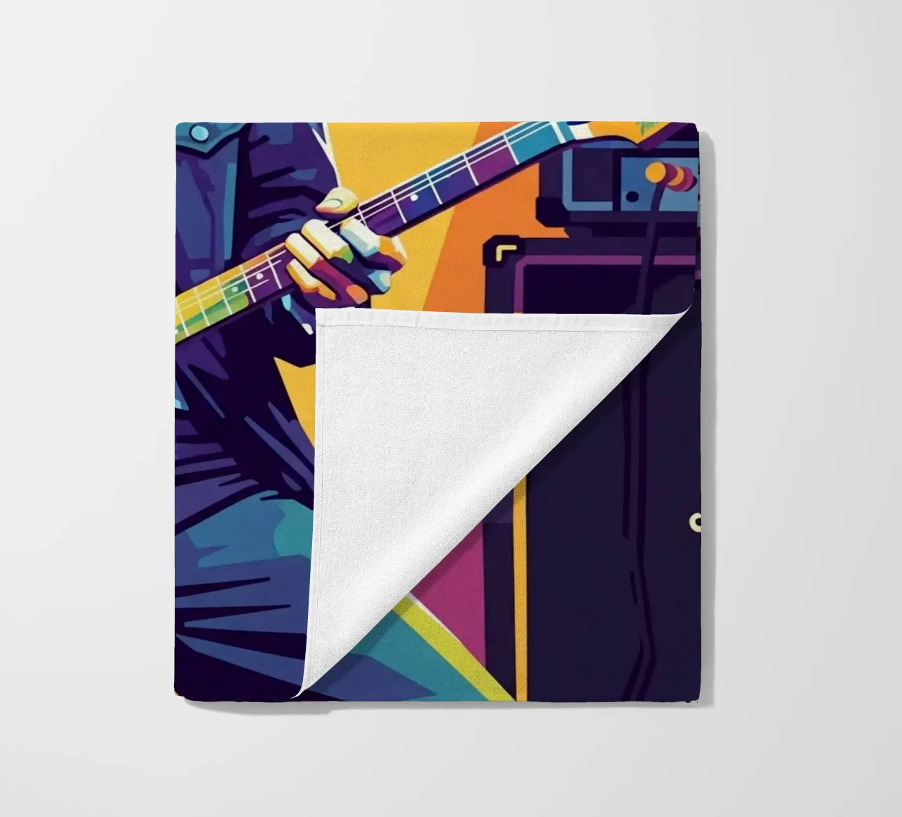 Kurt Cobain colorful pop art telo mare da Hantamrata