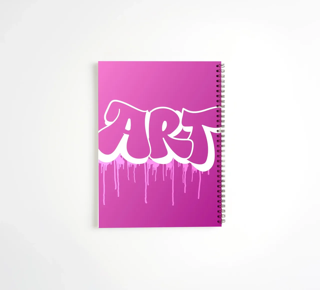 Art spiral notebook by Flo Klein