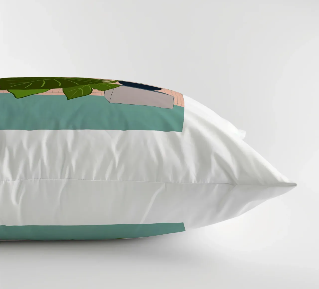 Foglie verdi cuscino da Larry
