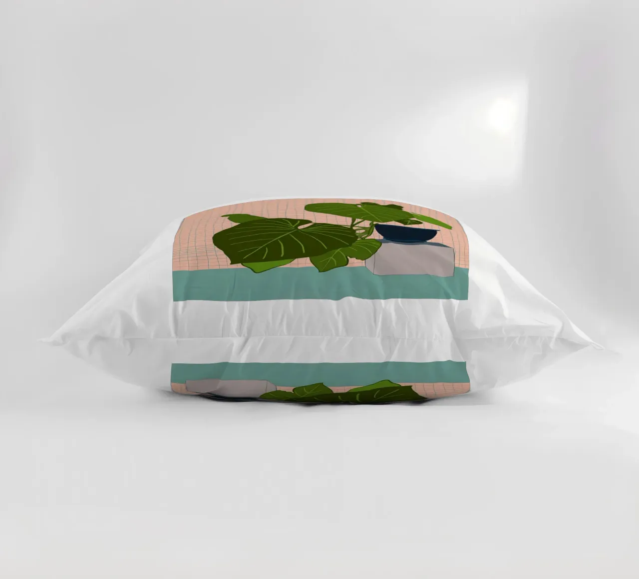 Foglie verdi cuscino da Larry