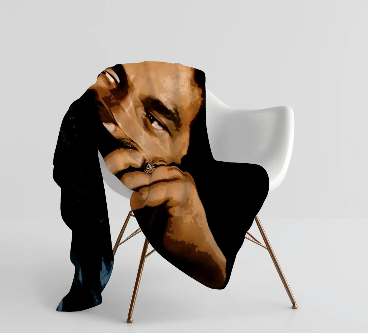 bob marley coperta in pile da vanhesling