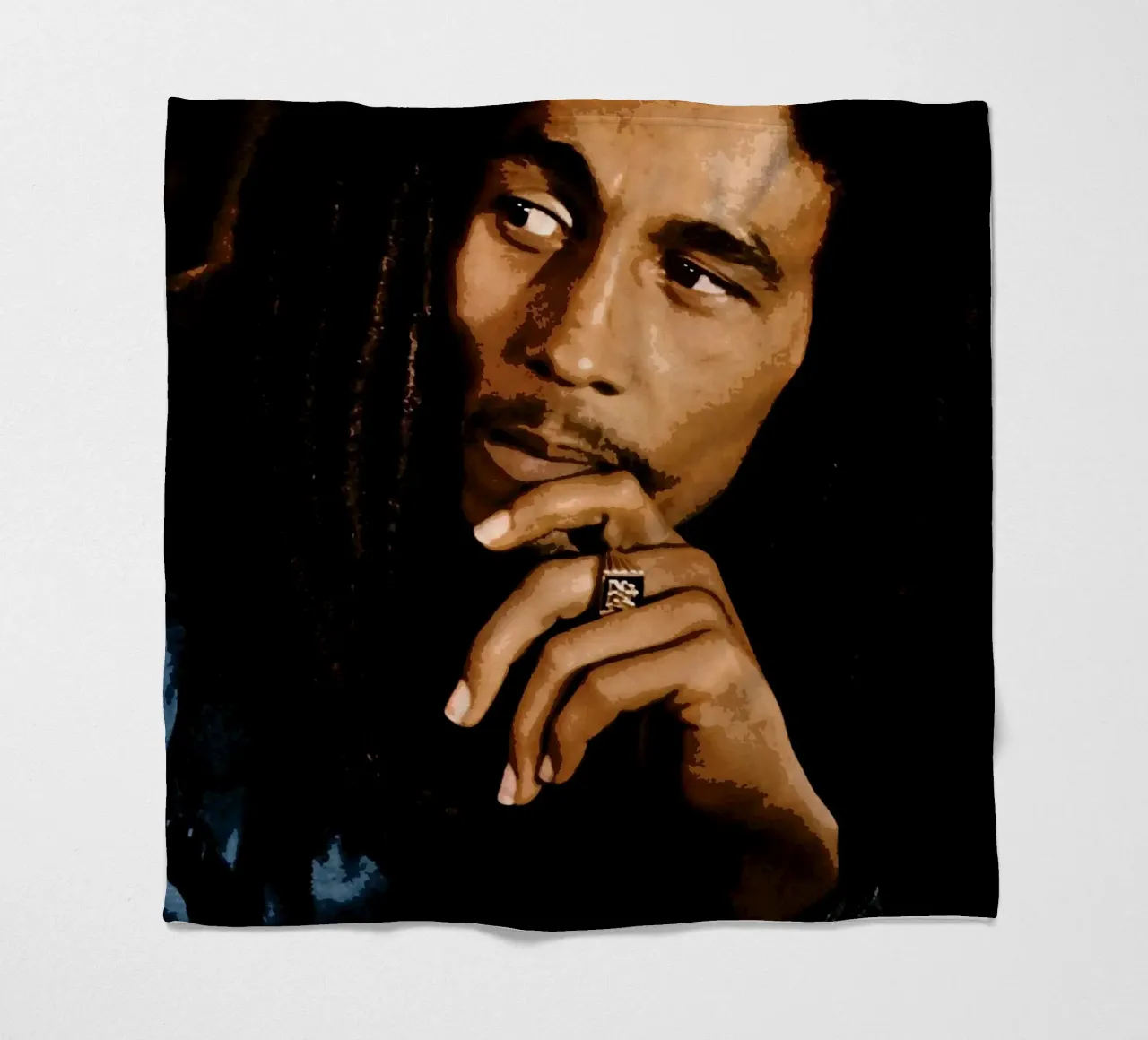 bob marley coperta in pile da vanhesling