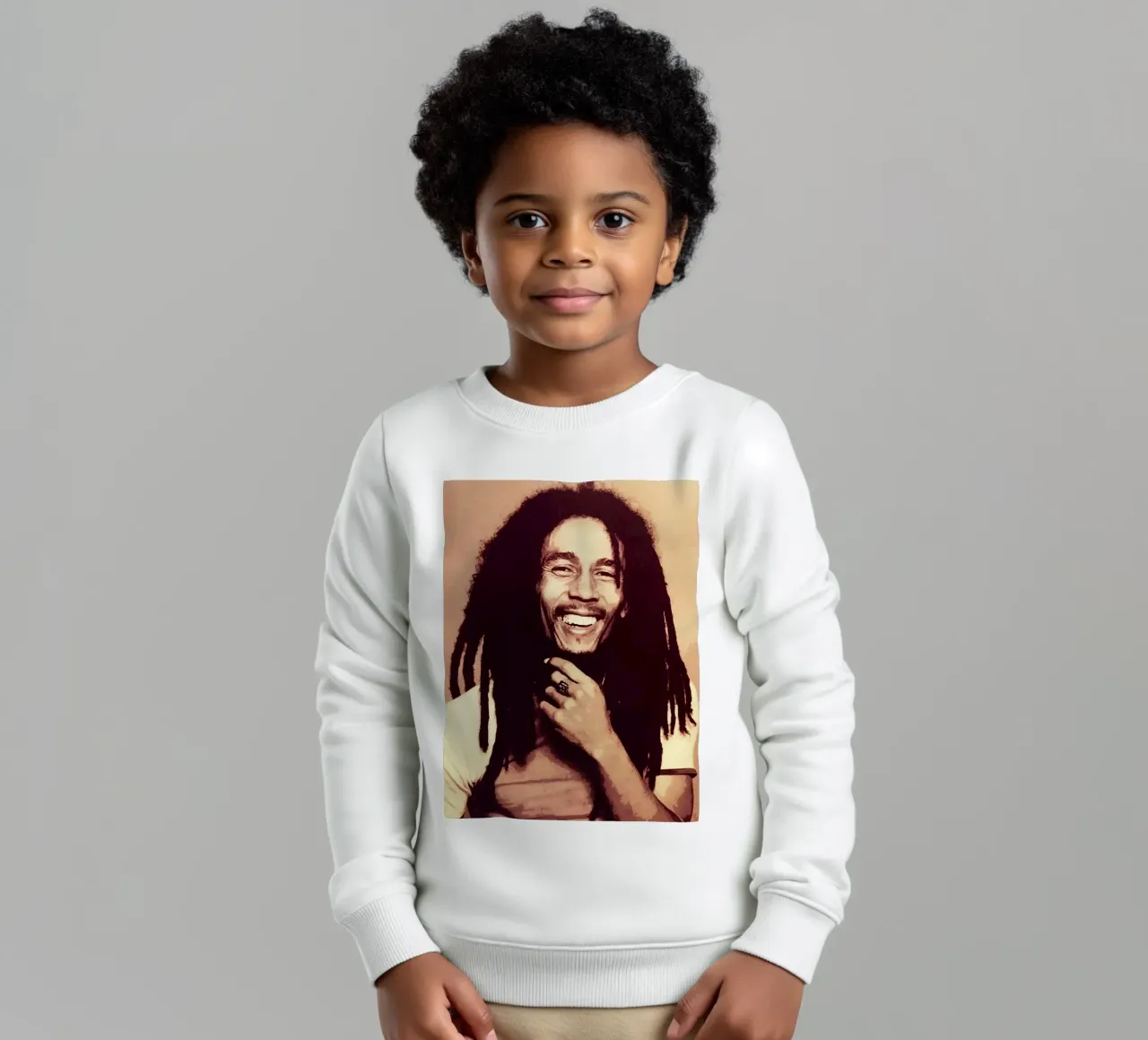 bob marley felpa bambino da vanhesling
