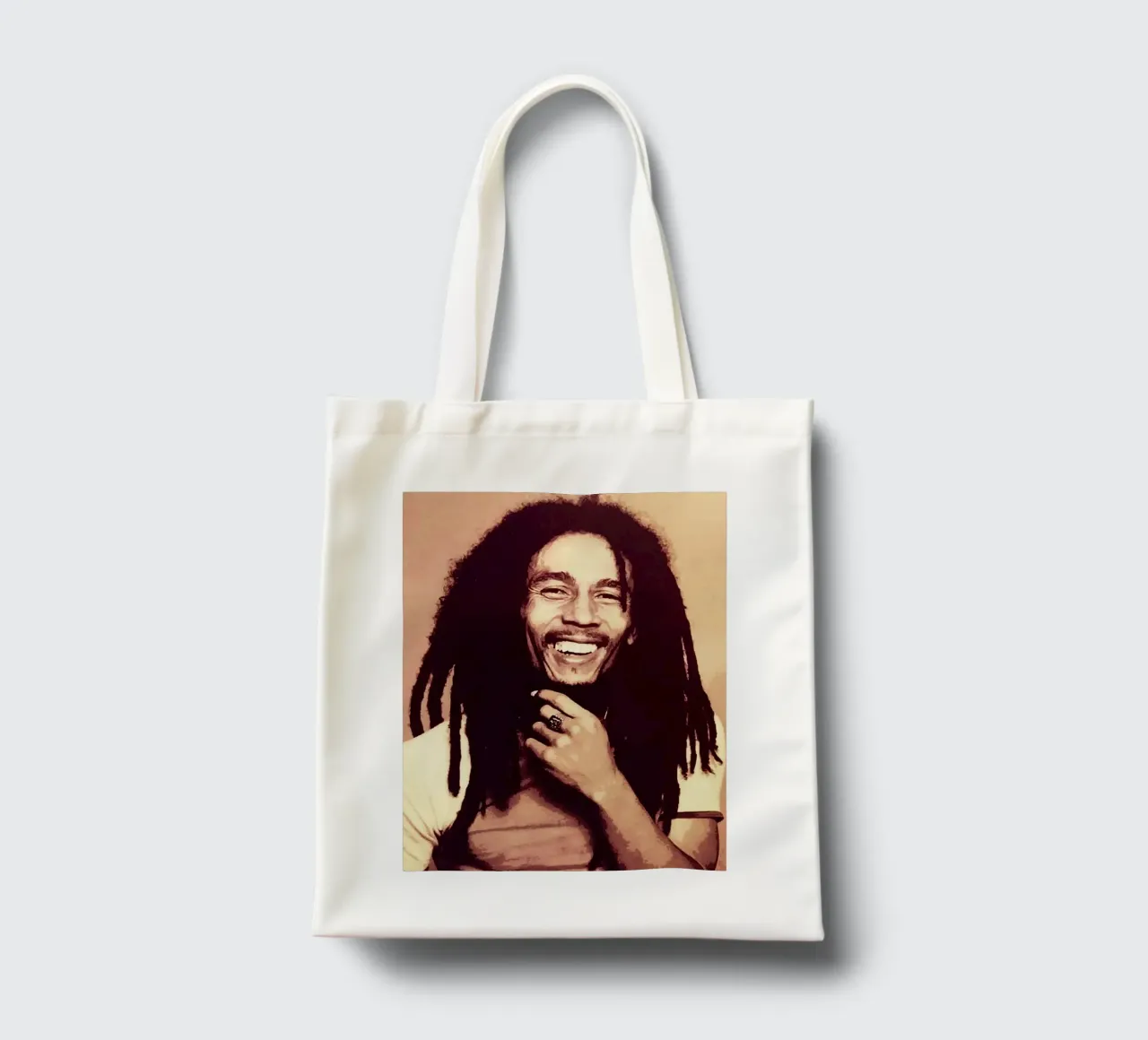 bob marley tote bag by vanhesling