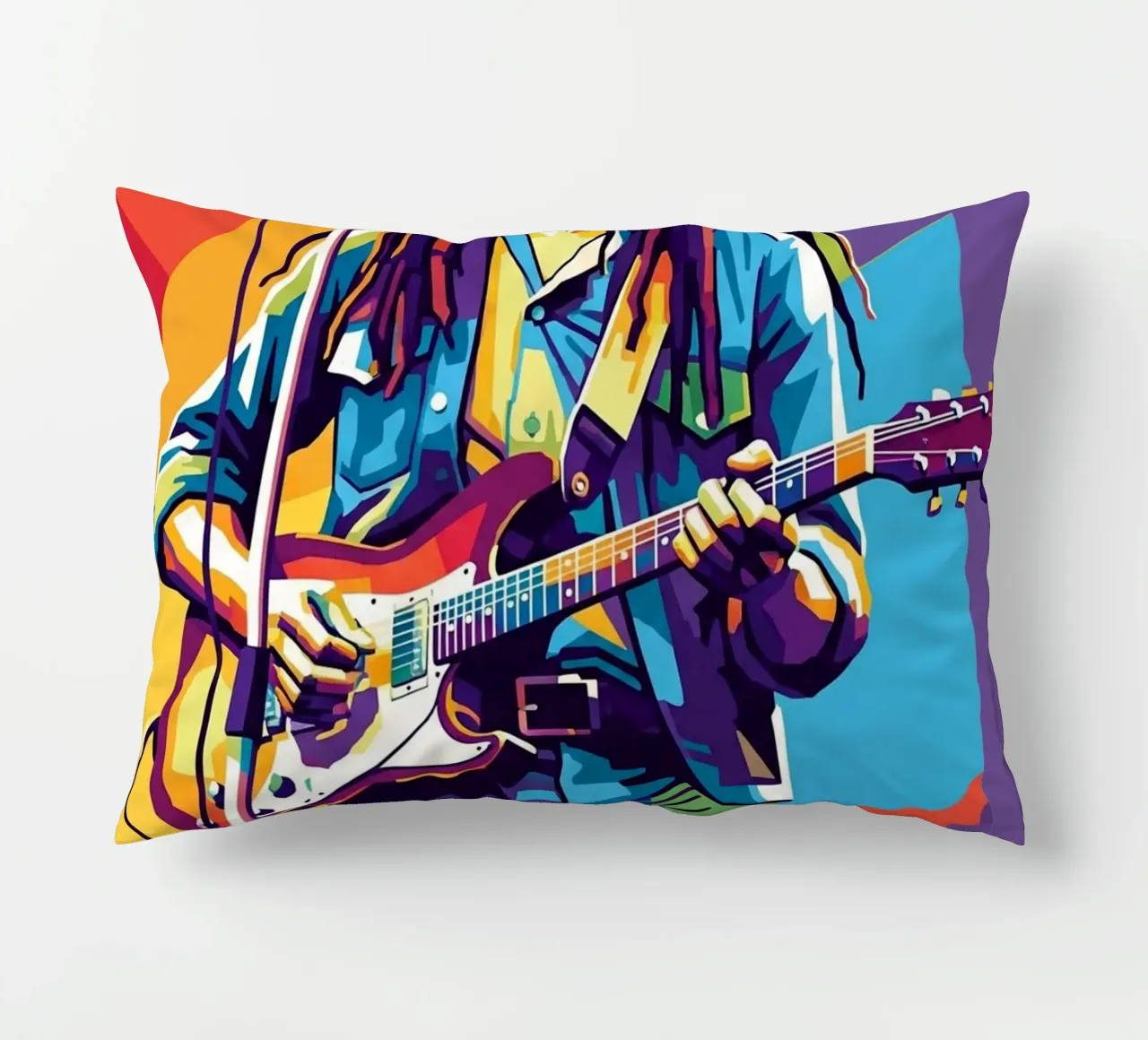 Bob Marley WPAP art style cuscino da Hantamrata