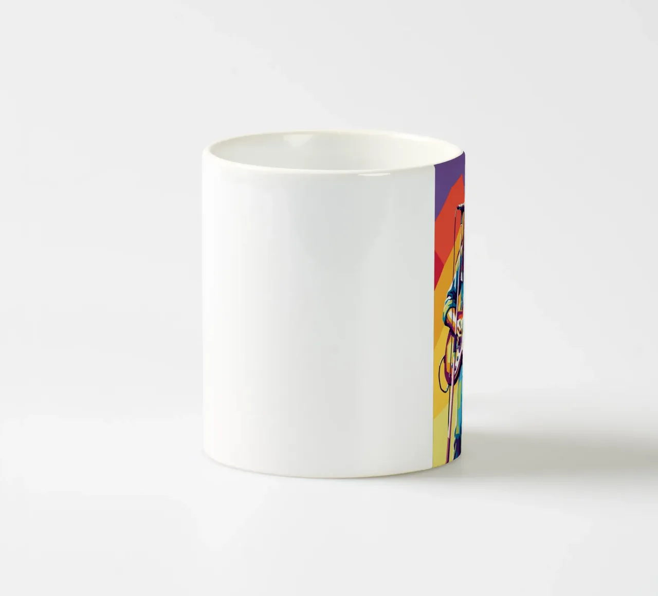 Bob Marley WPAP art style tazza in ceramica da Hantamrata