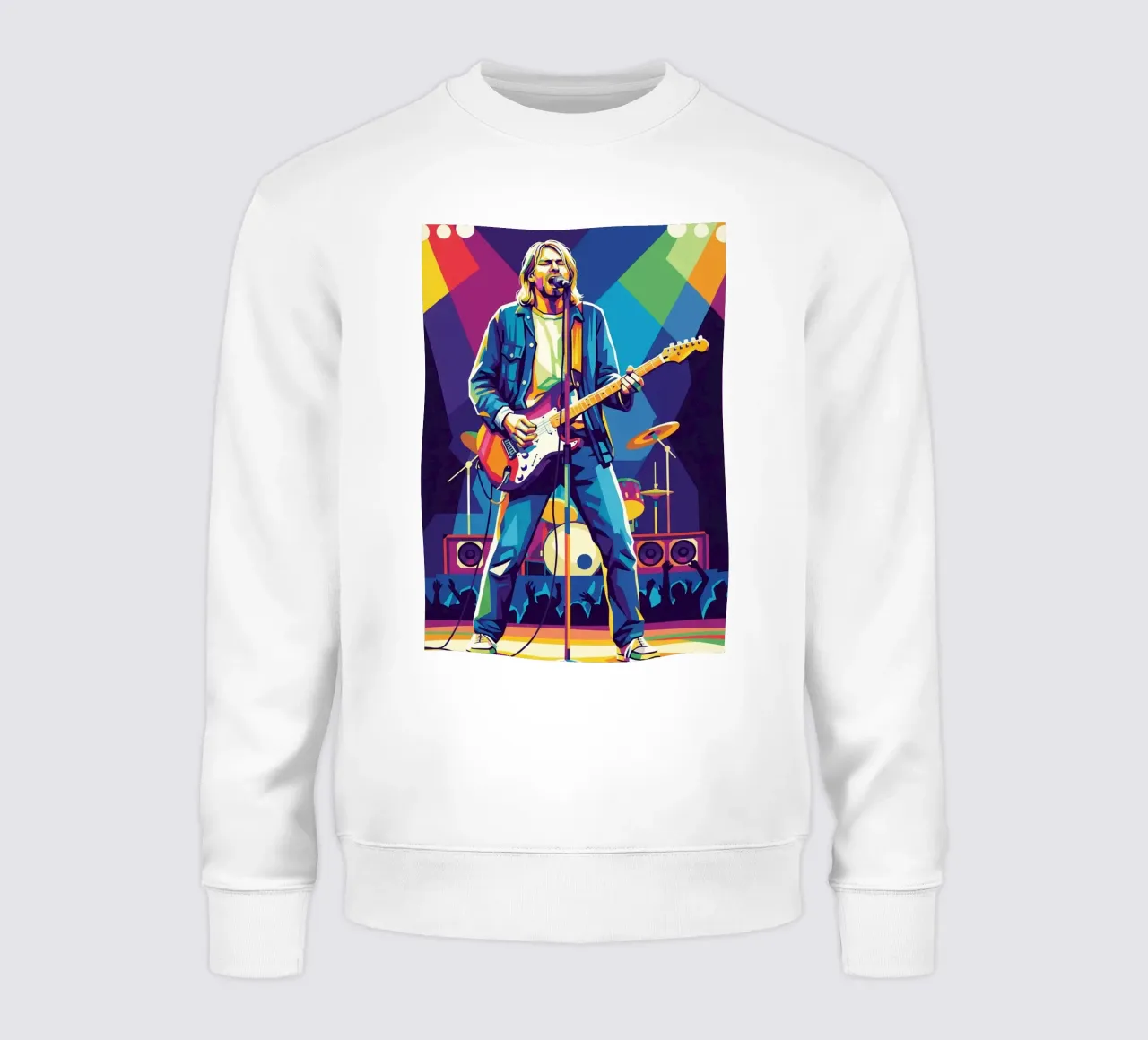 Kurt Cobain on stage felpa da Hantamrata