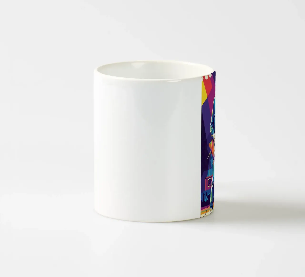 Kurt Cobain on stage tazza in ceramica da Hantamrata