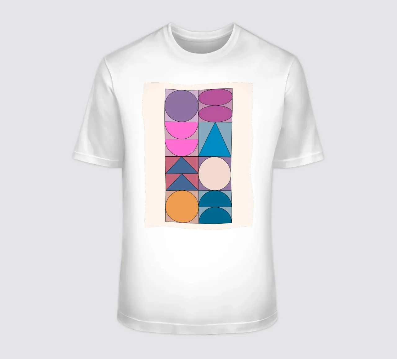 Geometric Shapes | Colorful Bauhaus Art Print camiseta de Studio Vibe