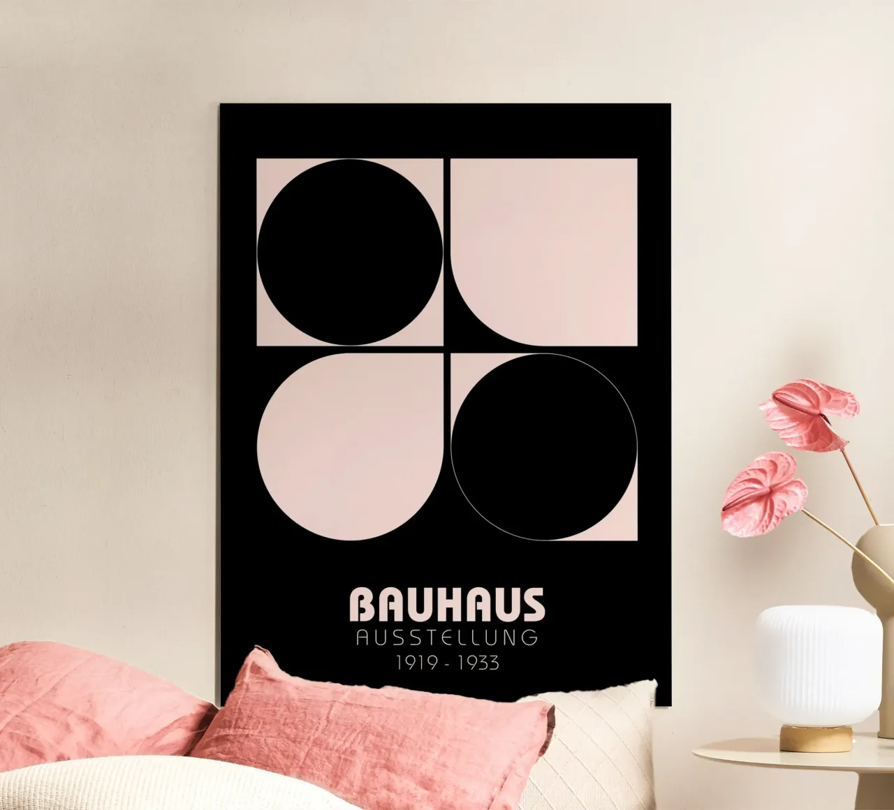 Bauhaus Geometry - Minimal Art Poster hahnemühle by Studio Vibe