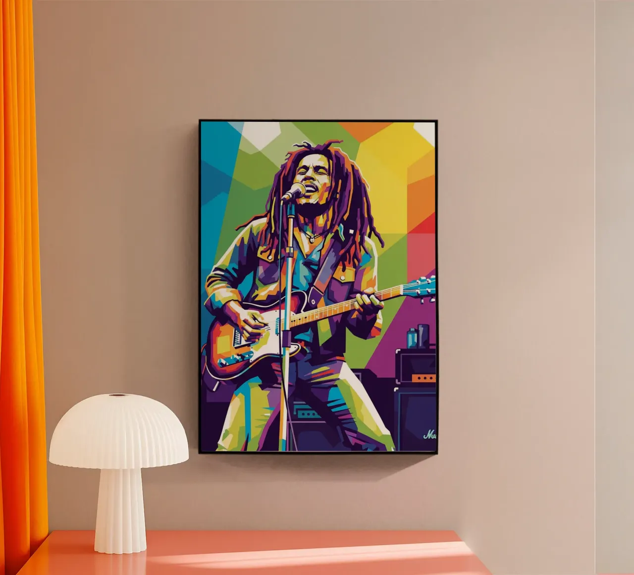 Bob Marley art plexiglas de Hantamrata
