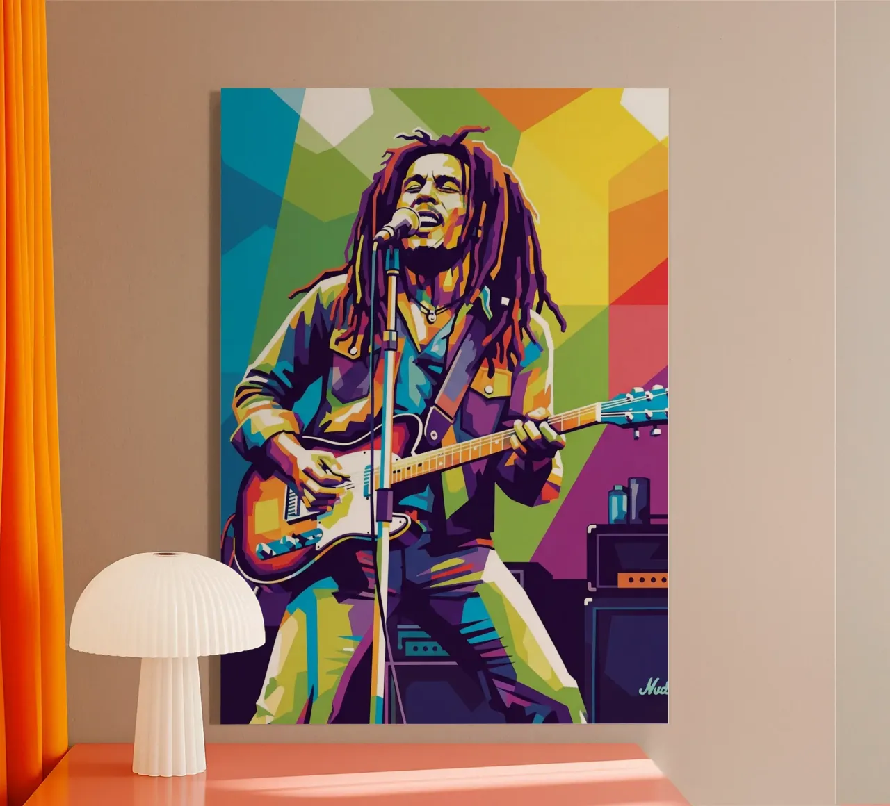 Bob Marley art plexiglas de Hantamrata