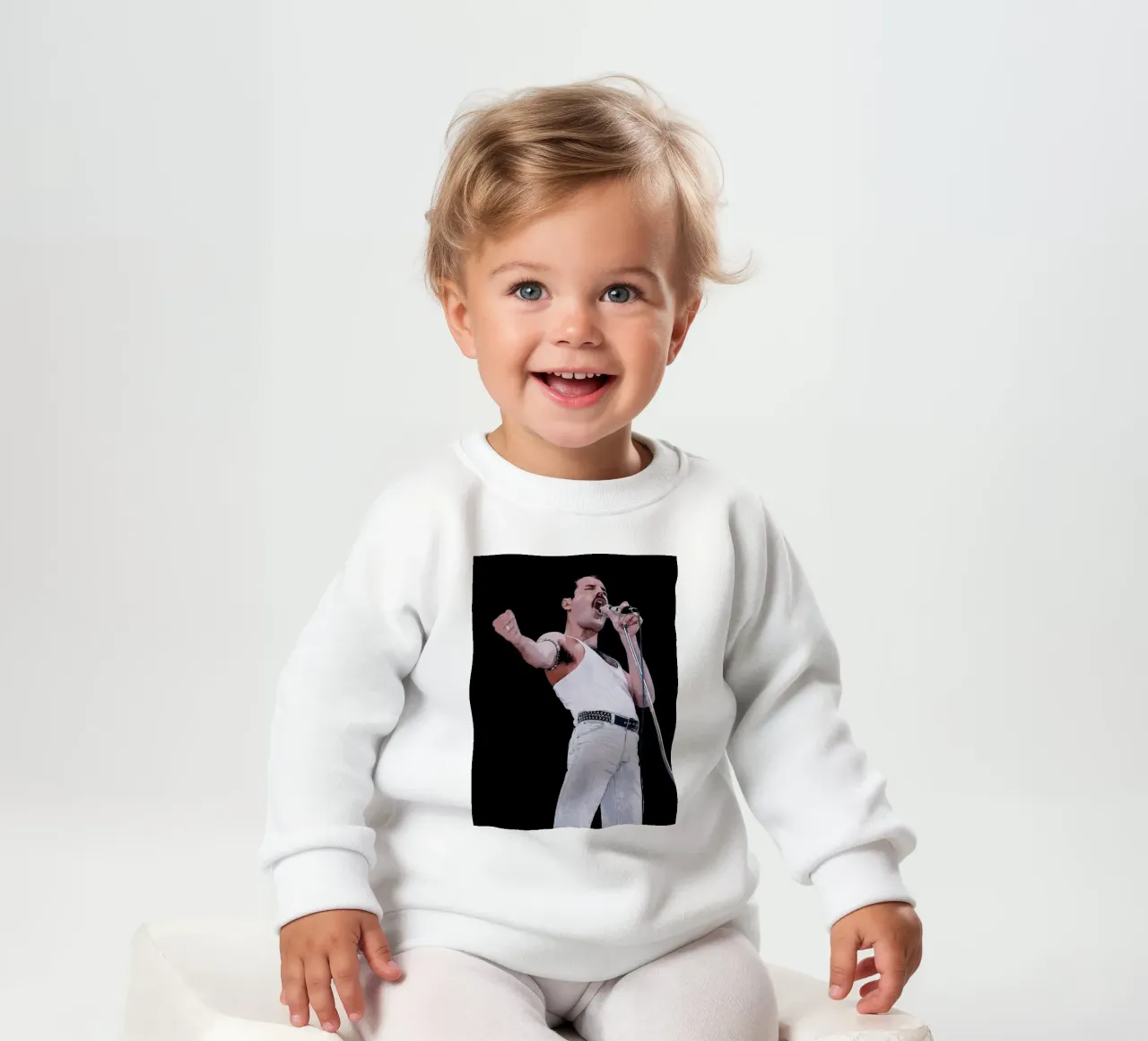 Freddie Mercury felpa neonato da vanhesling