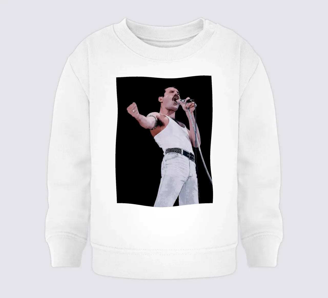 Freddie Mercury felpa neonato da vanhesling