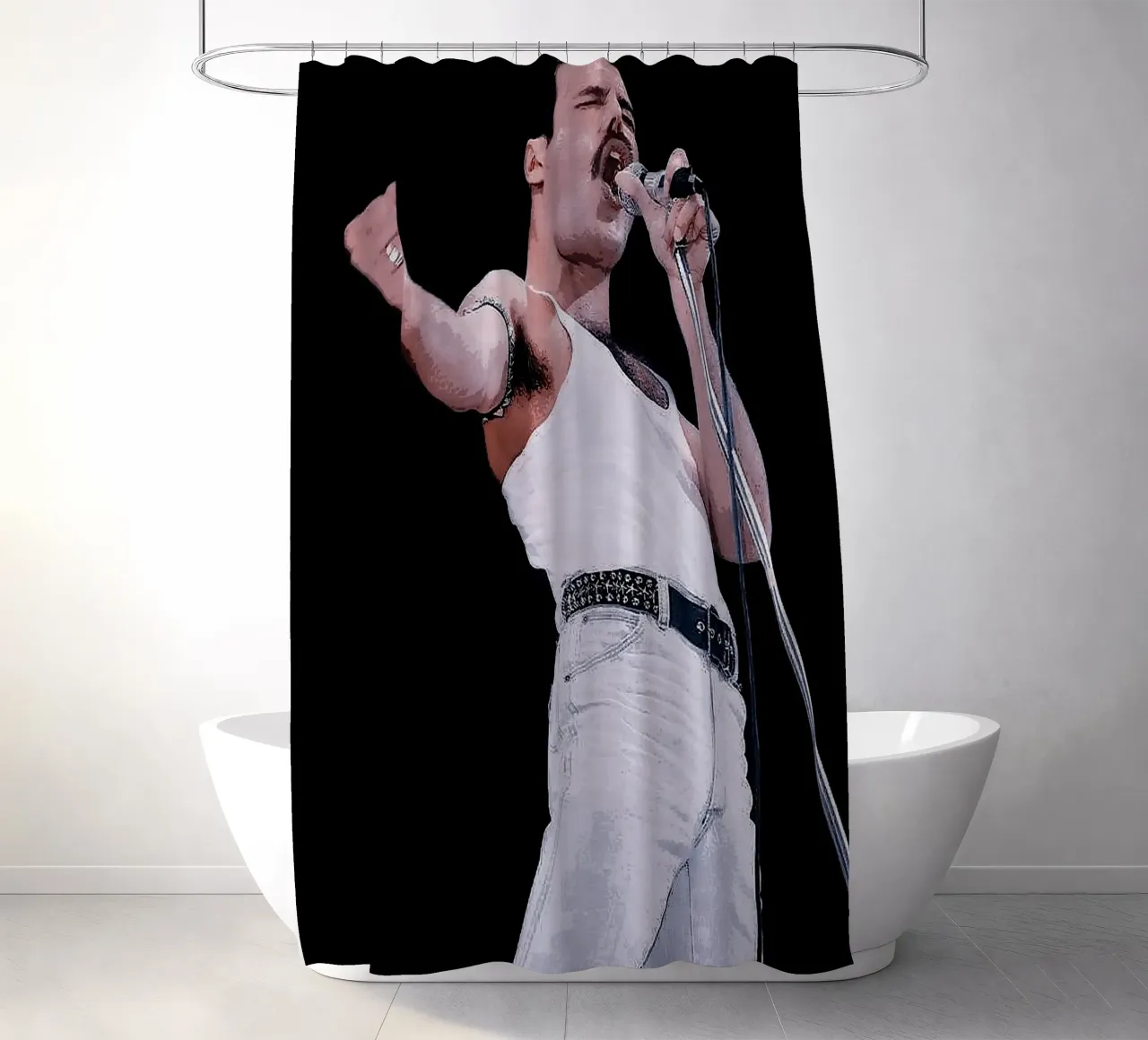 Freddie Mercury tenda da doccia da vanhesling