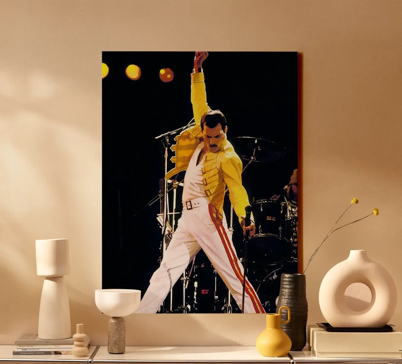 Freddie Mercury canvas by vanhesling