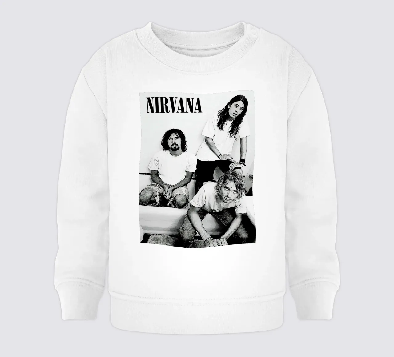 groupe nirvana sweat pour bébé de vanhesling