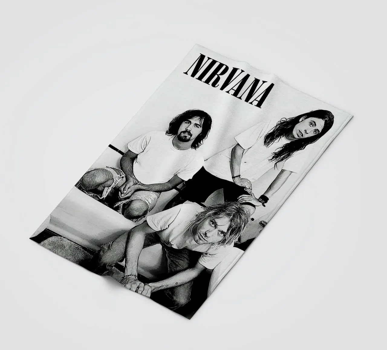 band dei nirvana coperta in pile da vanhesling