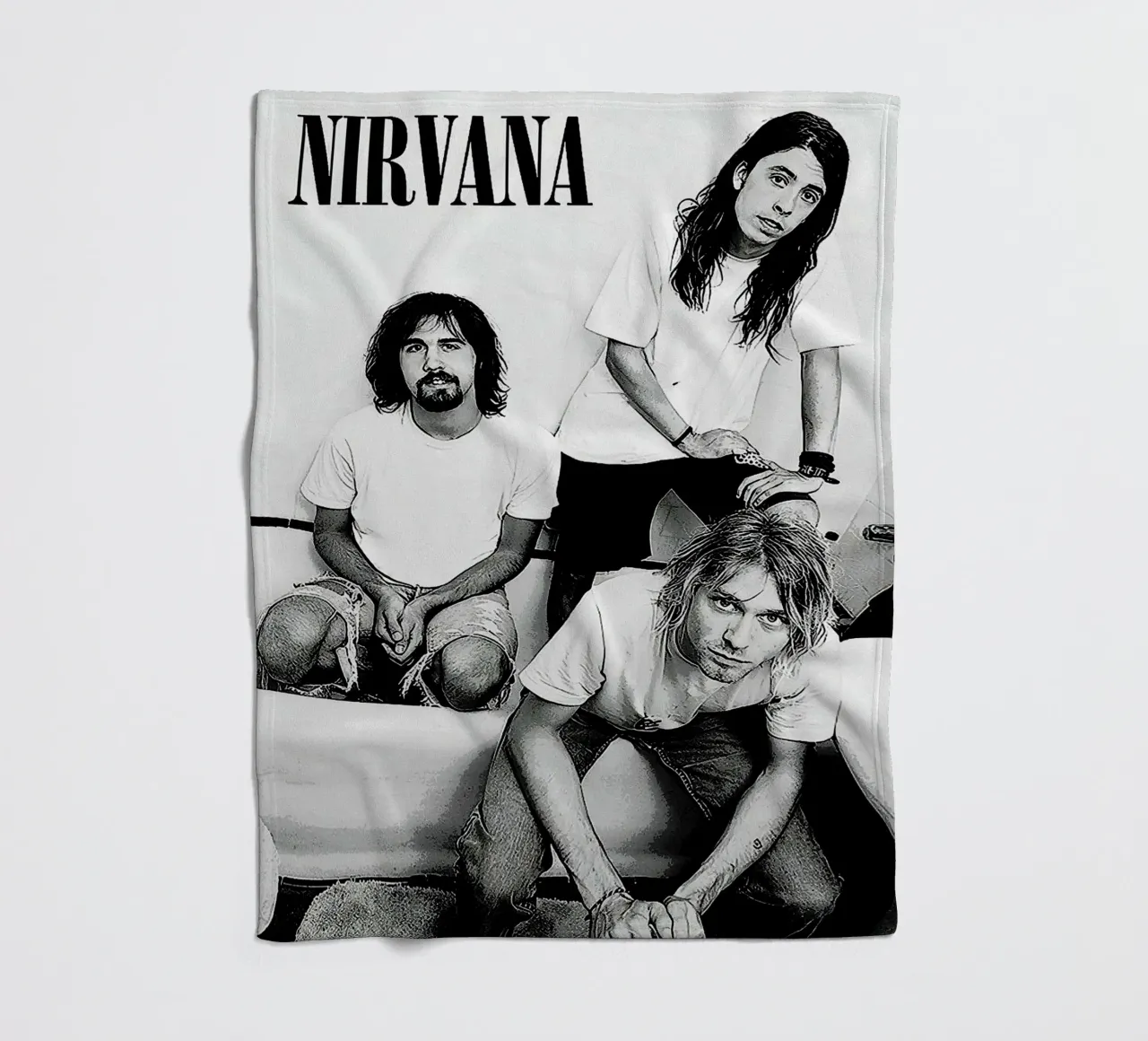 band dei nirvana coperta in pile da vanhesling