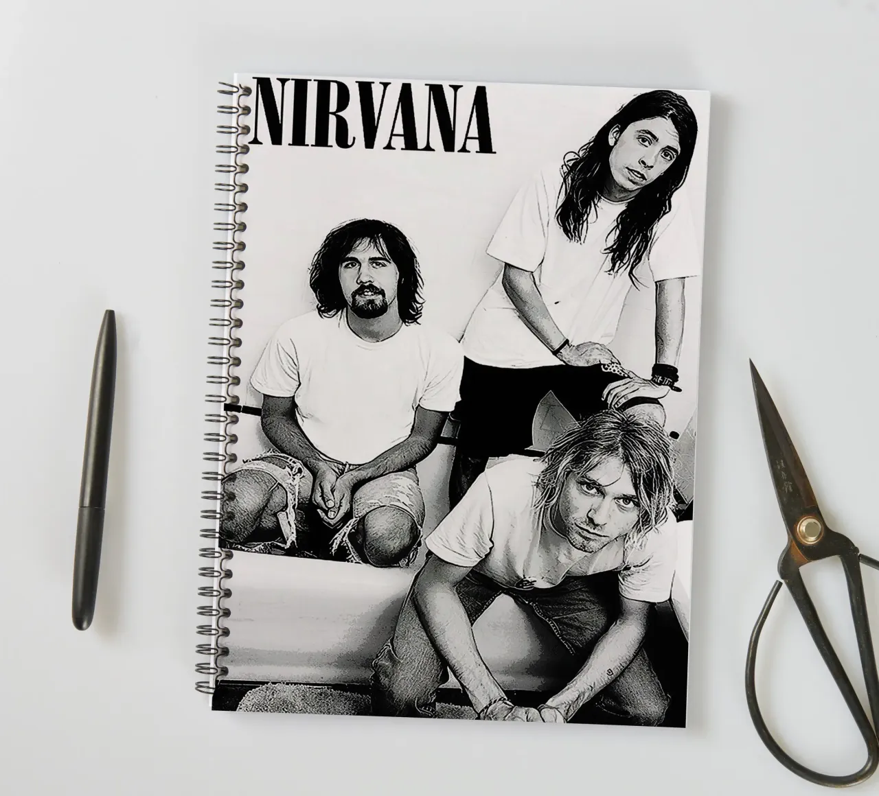 groupe nirvana carnet à spirale de vanhesling