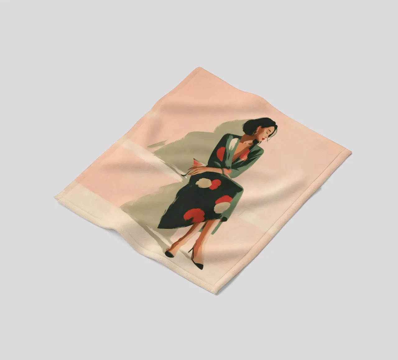 Half Past Maybe coperta in pile da Clara August